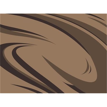 Tento Campait 53015 9 x 12 ft. SPX Graphic Patio Mat - Brown & Beige TE3035146